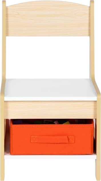 Zestaw dziecięcy EcoToys stół z 2 krzesełkami i blatem do rysowania kredą (ZKC-1C) (5905817006755) - obraz 9