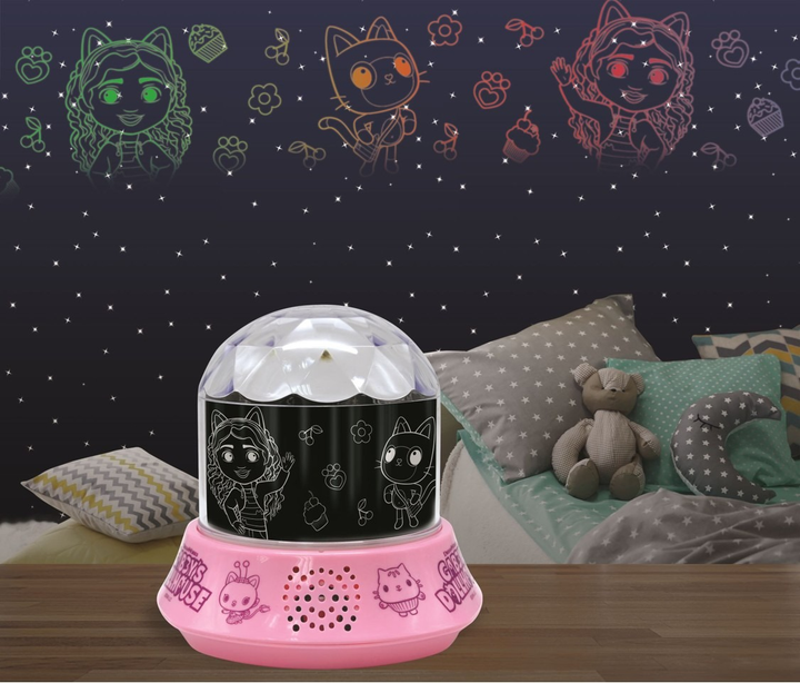 Проектор Gabby's Dollhous з динаміком рожевий (89003) (3380743105369) - зображення 3