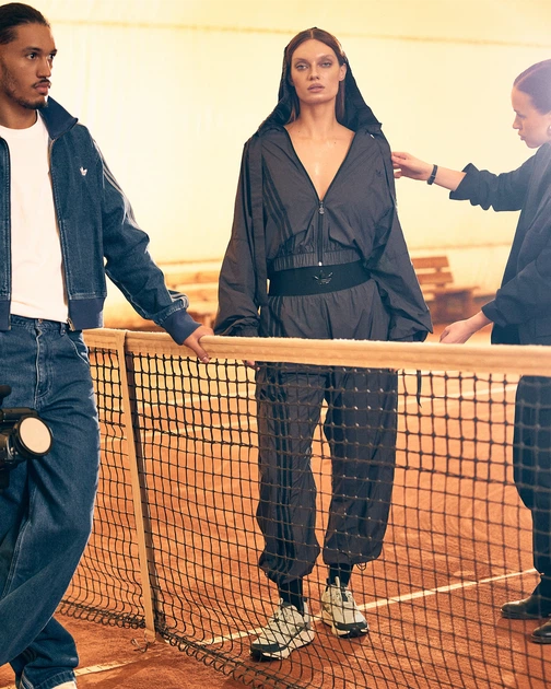 Спортивная ветровка с капюшоном женская Adidas Originals Ruched