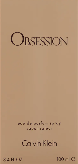 Парфумована вода для жінок Calvin Klein Obsession 100 мл (088300103409) - зображення 4
