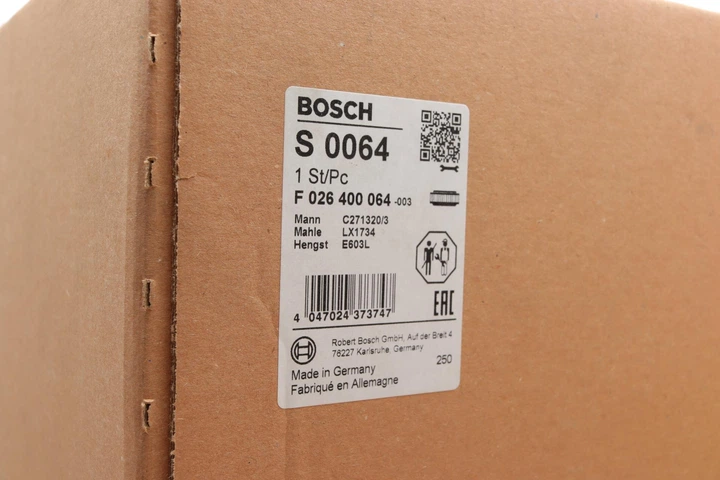 Фільтр повітряний MB Acros OM541/Atego OM906/Axor OM457 97- - F 026 400 064 BOSCH - зображення 7