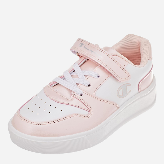 Дитячі кеди для дівчинки Champion Deuce G Ps S32518-WW002 31 Білий/Пудровий (8058132477773) - зображення 2