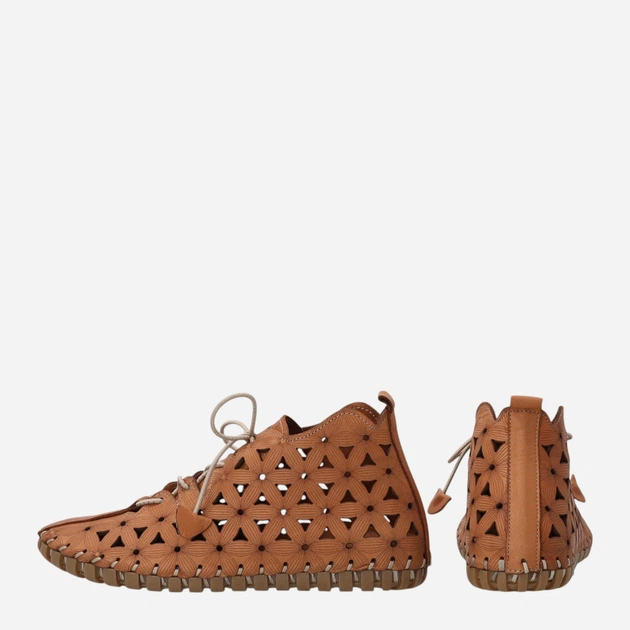 Жіночі туфлі зі шкіри Venezia A002LEBROSP118 36 (3UK) 23.5 см Коричневі (5906140778586) - зображення 3