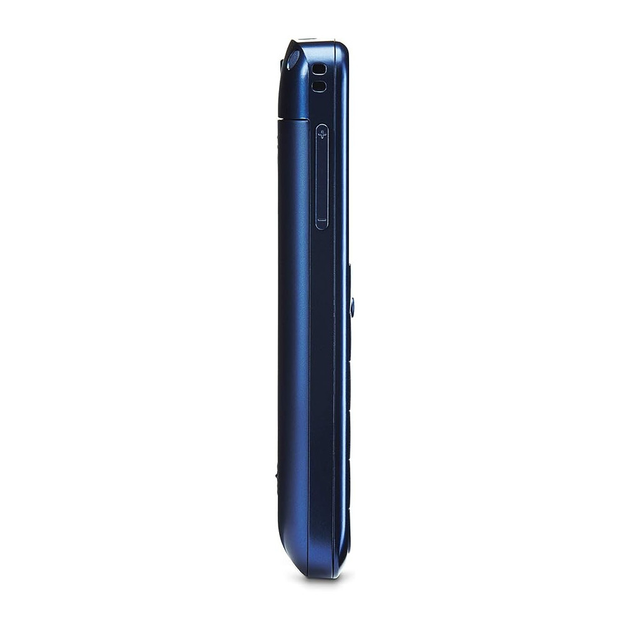 Мобильный телефон Panasonic Blue Dual SIM, аккумулятор Li-Ion 1000 мАч (KX-TU110EXB) - изображение 4