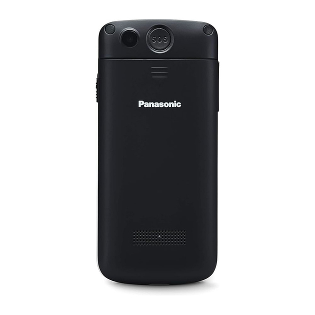 Мобільний телефон Panasonic Black Dual SIM з акумулятором Li-Ion 1000 мАг (KX-TU110EXB) - Фото 5 Мобільний телефон Panasonic Black Dual SIM з акумулятором Li-Ion 1000 мАг (KX-TU110EXB) - зображення 5