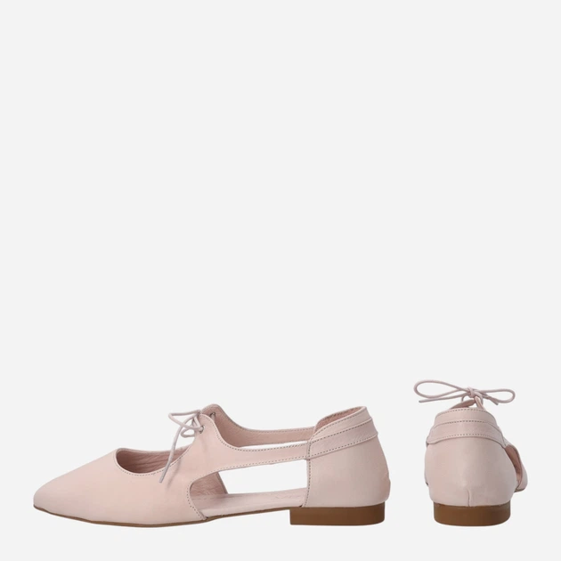 Жіночі балетки зі шкіри Venezia A034LEPIOBA118 41 (8UK) 26.5 см Бежеві (5906140781289) - зображення 3