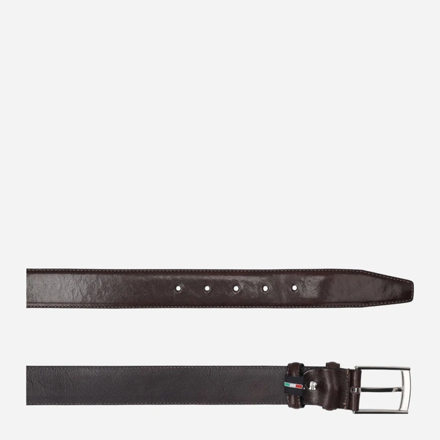 Ремінь чоловічий шкіряний Venezia B002LEBRPAS149 105 см Чорний (5906140766149) - зображення 4