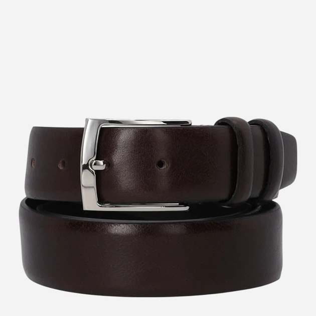 Ремінь чоловічий шкіряний Venezia B008LEBRPAS149 105 см Коричневий (5906140766187) - зображення 3