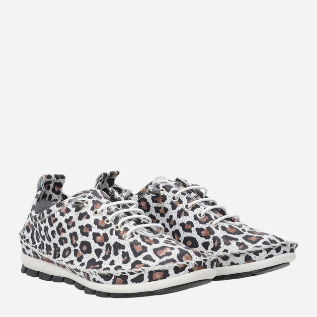 Жіночі снікери Venezia B086NUBEOSP043 38 (5UK) 24.4 см Коричневі (5906140793541) - зображення 4