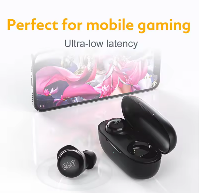 Беспроводные наушники QCY T17 TWS Black - изображение 3