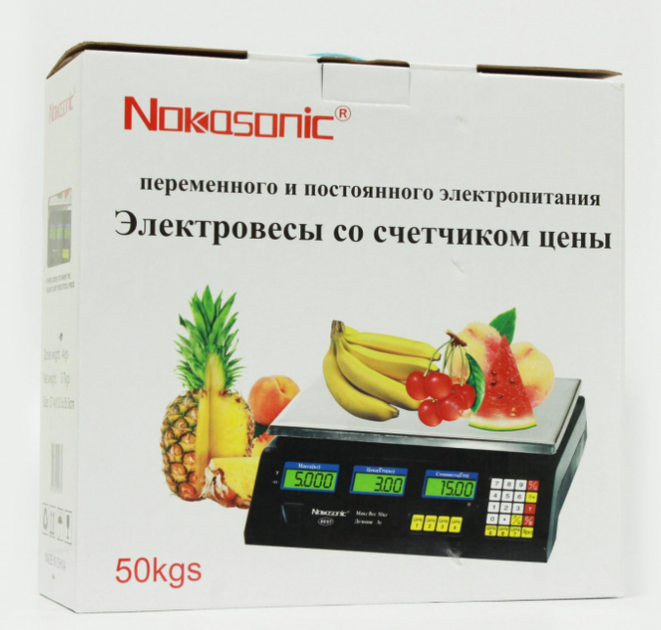 Весы 50 кг 4V Nocasonik NK-50 Для дома, Для гостиниц - изображение 4