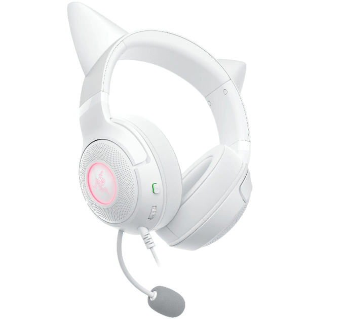 Игровая гарнитура Razer Kraken Kitty V2 White (RZ04-04730600-R3M1) - изображение 4