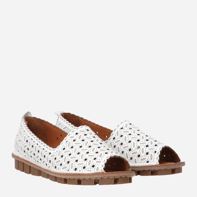 Жіночі сліпони Venezia E137LEWHOBM029 36 (3UK) 23.5 см Білі (5906140849781) - зображення 4