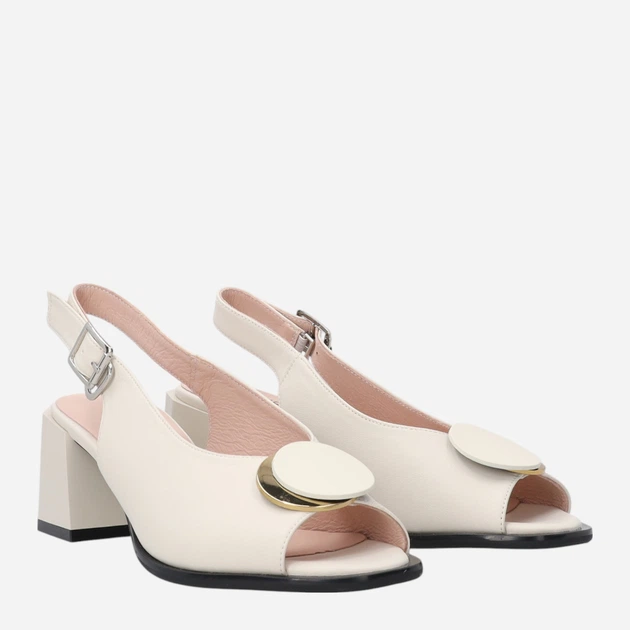 Жіночі босоніжки Venezia G067LEBEOBS006 36 (3UK) 23.5 см Бежеві (5906140682531) - зображення 4