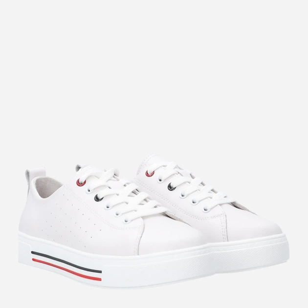 Жіночі кеди низькі Venezia G081LEWHOSP006 39 (6UK) 25 см Білі (5906140683767) - зображення 4