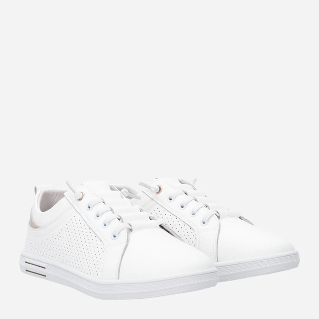 Жіночі кеди низькі Venezia G091LEWHOSP006 39 (6UK) 25 см Білі (5906140675267) - зображення 4