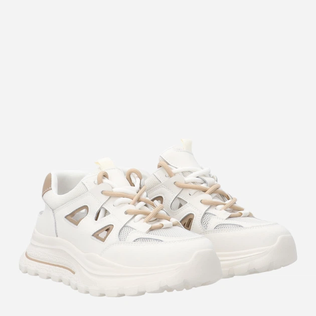 Sneakersy damskie Venezia G099LEWTOSP006 38 (5UK) 24.4 cm Białe (5906140685259) - obraz 4