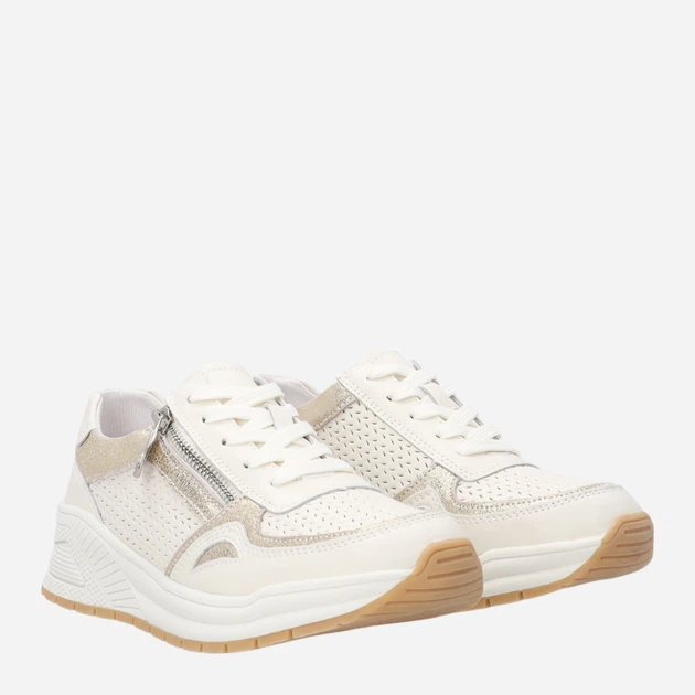 Sneakersy damskie Venezia G100LEBGOSP006 40 (7UK) 26 cm Beżowe (5906140685334) - obraz 4