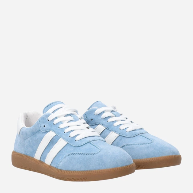 Trampki damskie skórzane do kostki Venezia G124SUBUOSP006 39 (6UK) 25 cm Błękitne (5906140687963) - obraz 4