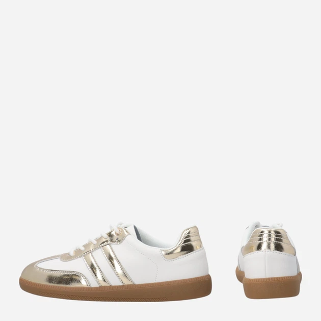 Жіночі кеди низькі Venezia G125LEWOOSP006 41 (8UK) 26.5 см Білі (5906140688045) - зображення 3