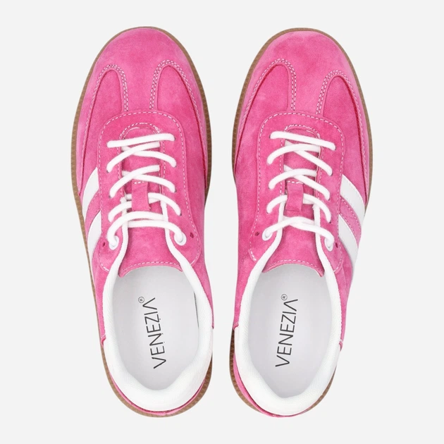 Жіночі кеди низькі Venezia G125SUFUOSP006 38 (5UK) 24.4 см Рожеві (5906140688076) - зображення 5