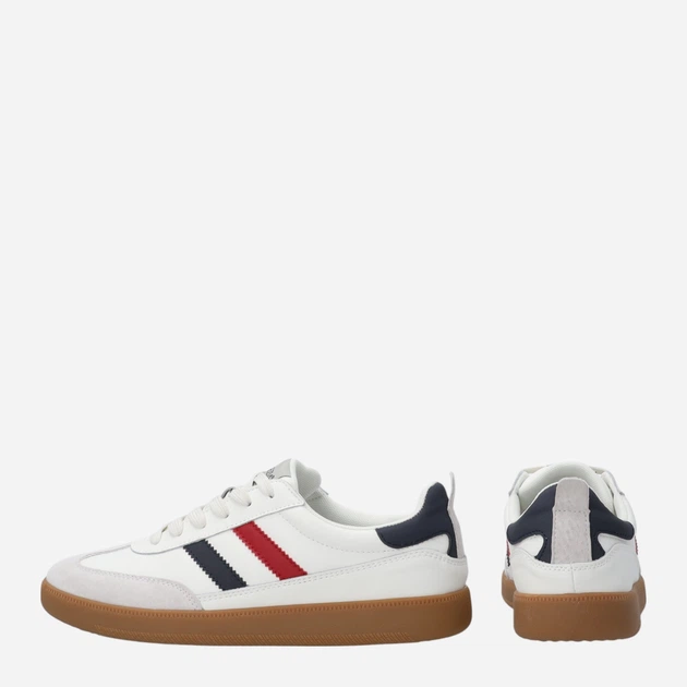 Sneakersy męskie skórzane do kostki Venezia G151LEWHMSP006 41 (8UK) 26.5 cm Białe (5906140680018) - obraz 3