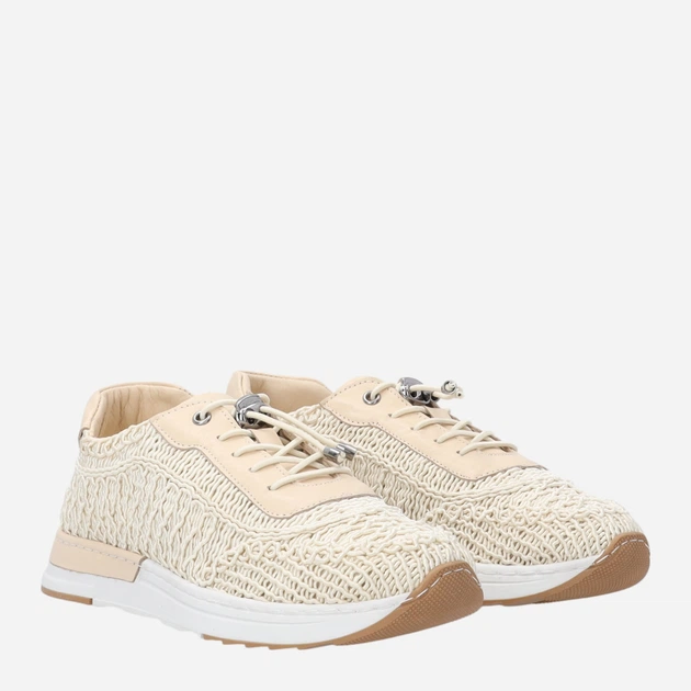 Sneakersy damskie Venezia H046MTBEOSP052 38 (5UK) 24.4 cm Beżowe (5906140819982) - obraz 4