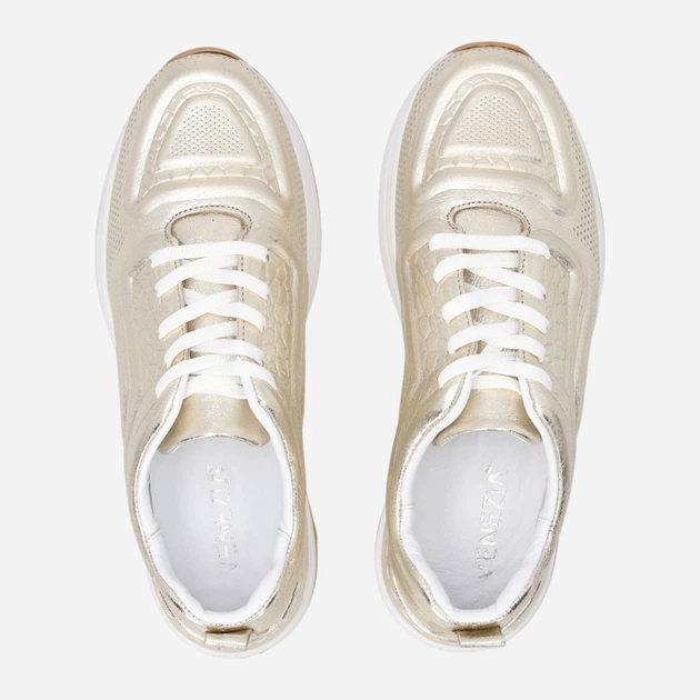 Sneakersy damskie Venezia H049LEGOOSP052 41 (8UK) 26.5 cm Złote (5906140820438) - obraz 5