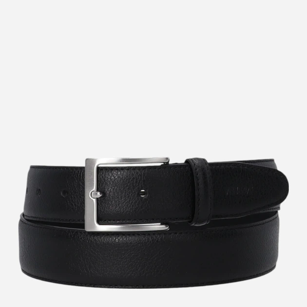 Ремінь чоловічий шкіряний Venezia J076LEBLPAS098 M Чорний (5906140941713) - зображення 3