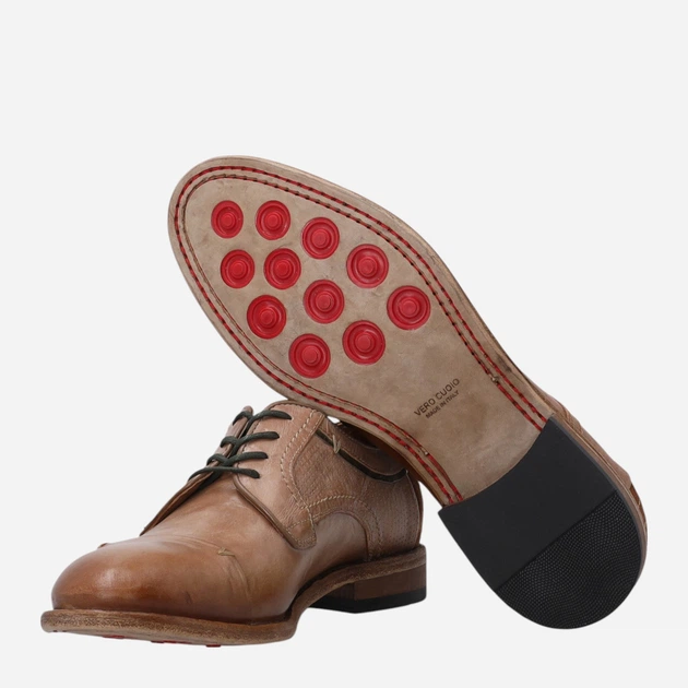Чоловічі дербі Venezia L025LEBEMEA019 43 (10UK) 43 см Коричневі (5906140831557) - зображення 6