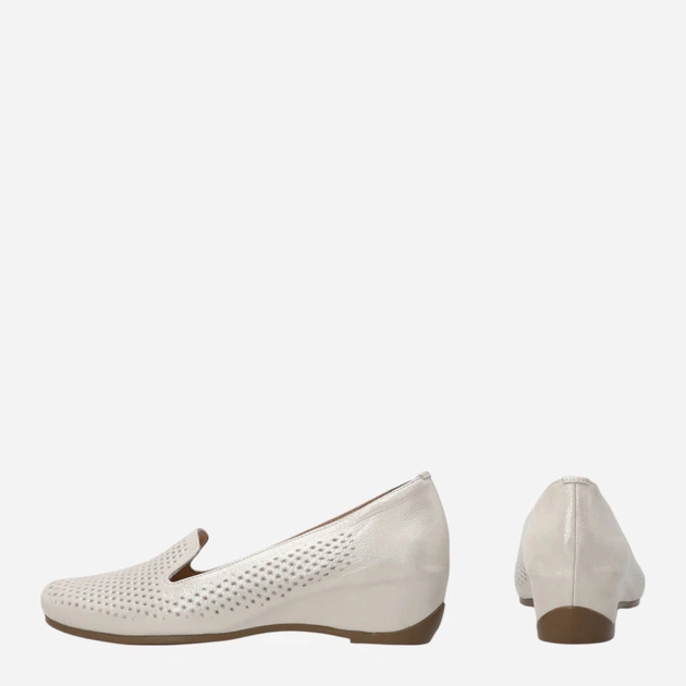 Жіночі сліпери зі шкіри Venezia L111LEGOOBM034 40 (7UK) 26 см Білі (5906140844977) - зображення 3