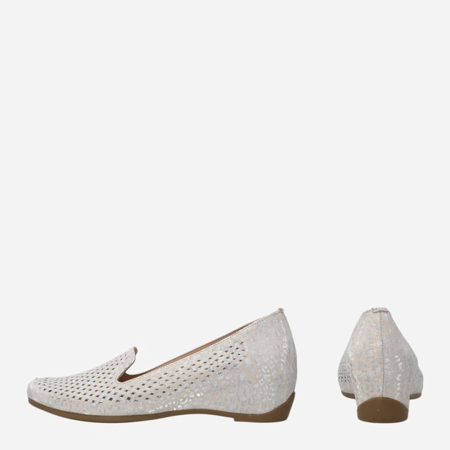 Lordsy damskie skórzane Venezia L112SUSBOBM034 37 (4UK) 24 cm Białe (5906140845066) - obraz 3