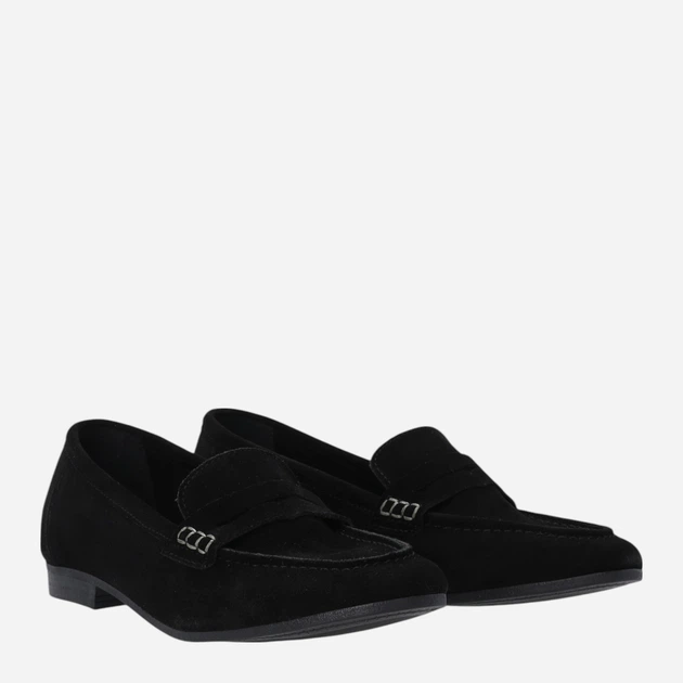 Жіночі сліпери зі шкіри Venezia N006SUBLOBM125 40 (7UK) 26 см Чорні (5906140857434) - зображення 4