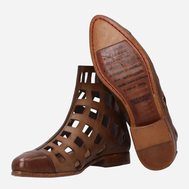 Жіночі туфлі зі шкіри Venezia P019LEBROBB022 37 (4UK) 24 см Коричневі (5906140798027) - зображення 6