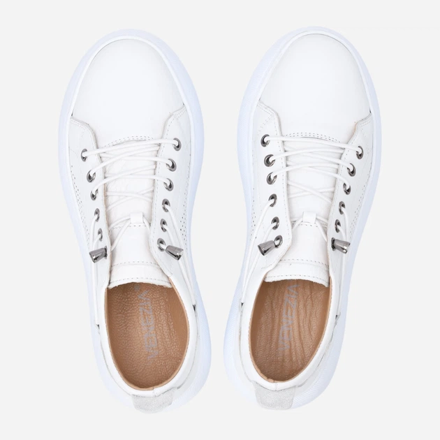 Жіночі кеди низькі Venezia R095LEWHOSP047 41 (8UK) 26.5 см Білі (5906140824283) - зображення 5