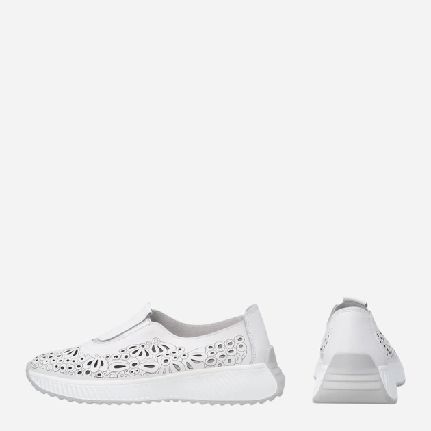 Жіночі туфлі зі шкіри Venezia S056LEWHOSP007 38 (5UK) 24.4 см Білі (5906140642146) - зображення 3