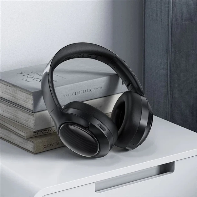 Бездротові накладні навушники ACEFAST H5 active noise cancelling wireless headset Black - Фото 5 Бездротові накладні навушники ACEFAST H5 active noise cancelling wireless headset Black - изображение 5