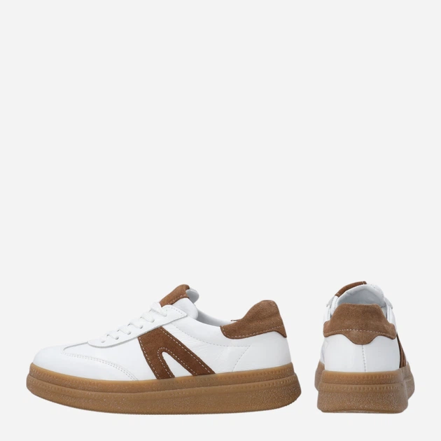 Жіночі снікери Venezia T032LEWHOSP153 39 (6UK) 25 см Білі (5906140774434) - зображення 3