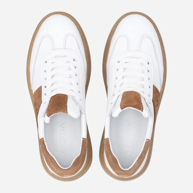 Жіночі снікери Venezia T032LEWHOSP153 39 (6UK) 25 см Білі (5906140774434) - зображення 5