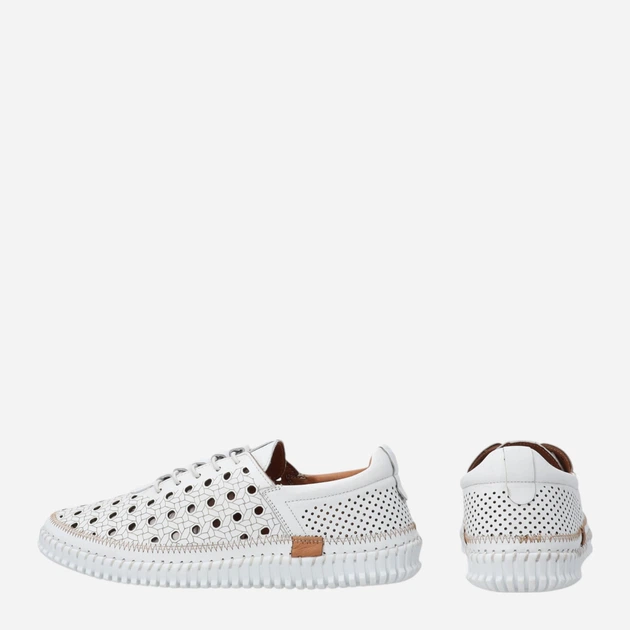 Жіночі сліпони Venezia E156LEWHOSP029 41 (8UK) 26.5 см Білі (5906140885376) - зображення 3