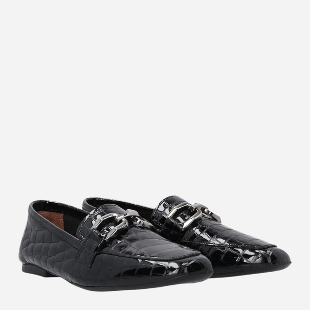 Lordsy damskie lakierowane Venezia Y029CRBLOBM044 39 (6UK) 25 cm Czarne (5906140852224) - obraz 4