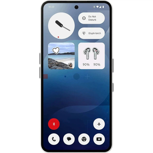 Смартфон Nothing Phone (3a) 12/256GB White - зображення 3