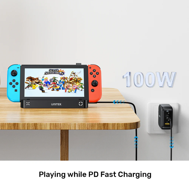 Stacja dokująca Unitek Gaming Docking Station with Remote Black (G1002F01) - obraz 8