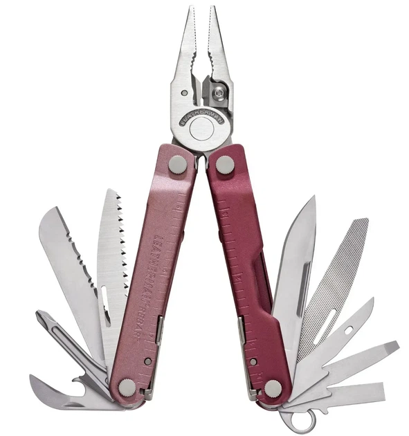 Мультитул Leatherman Rebar Heathered Cranberry (17 инструментов) - Фото 1 Мультитул Leatherman Rebar Heathered Cranberry (17 инструментов) - изображение 1