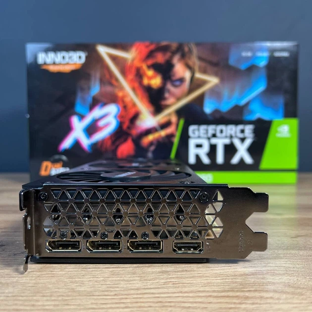 Дискретная видеокарта Inno3D GeForce RTX 3080, 12 GB GDDR6X, 384