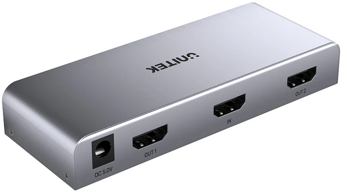 Сплітер Unitek 4K HDMI Splitter 1 In 2 Out (V1130A01) - зображення 3