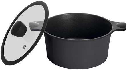 Каструля Ringel Zitrone Black із кришкою 2.5 л, 20 см (RG-2108-20 BL) - зображення 2
