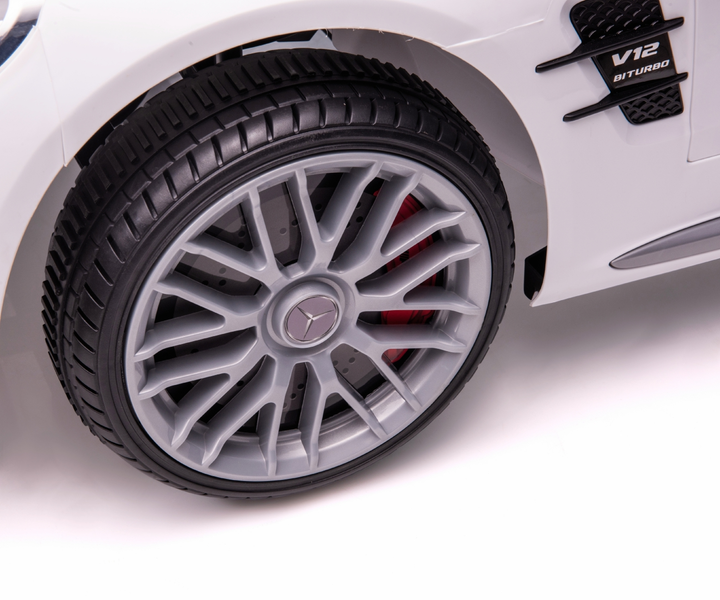 Samochód elektryczny dla dzieci Milly Mally Mercedes-Benz SL65 AMG White 5732 (5901761129267) - obraz 4