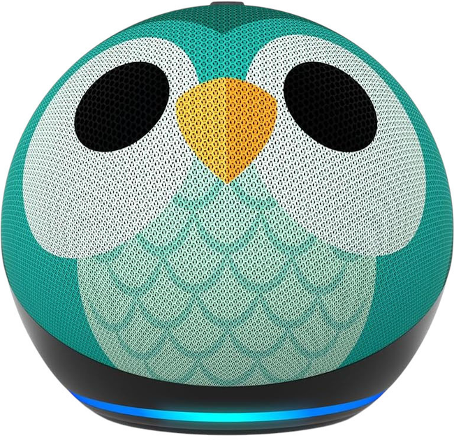 Портативная колонка Amazon Echo Dot Kids 5th Gen Owl (B09L5BG1RF) - изображение 1