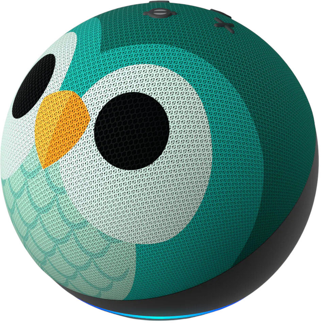 Портативная колонка Amazon Echo Dot Kids 5th Gen Owl (B09L5BG1RF) - изображение 3